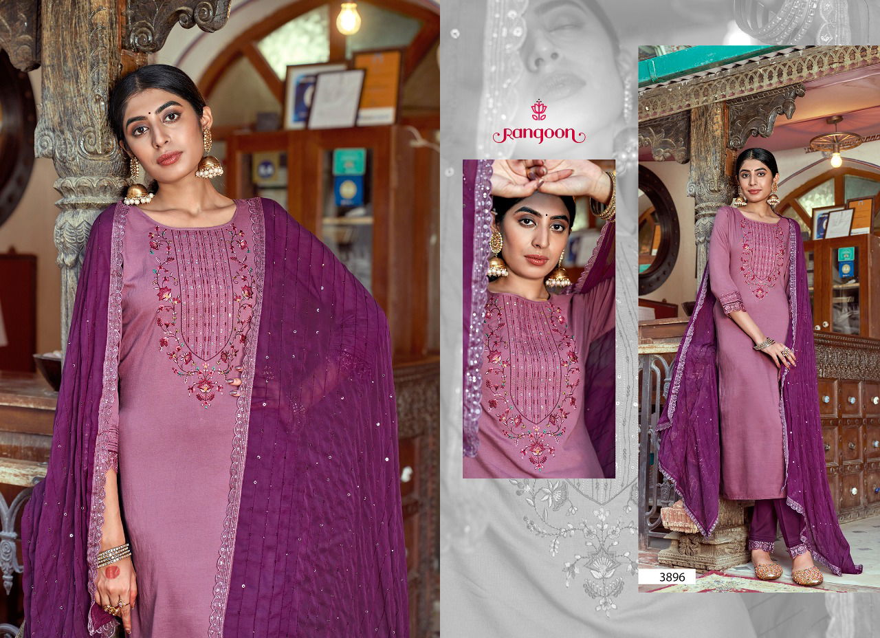Rangoon Hi Five New Exclusive Wear Designer Kurti Pant With Dupatta Collection